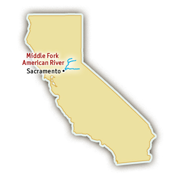 Middle Fork American River Rafting in California