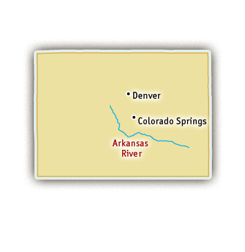 Arkansas River rafting trips in Colorado