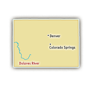 Dolores River rafting trips in Colorado