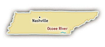 Ocoee River Rafting Trips in Tennessee