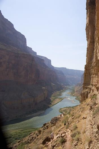 Looking though the GRand Canyon