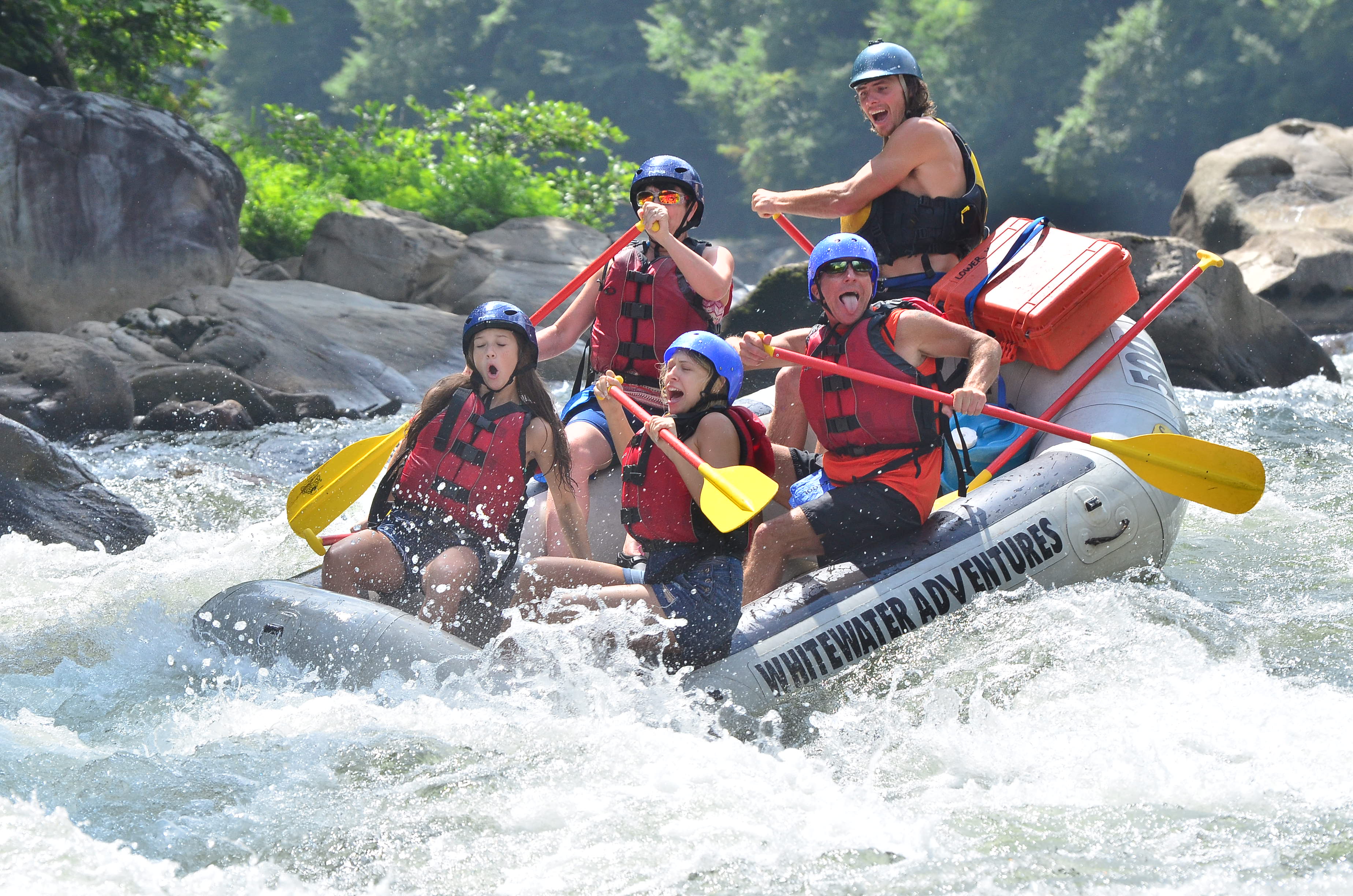 rafting