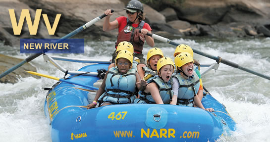 New River Rafting West Virginia