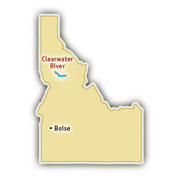 Clearwater River Idaho Map Middle Fork Clearwater River Rafting Trips In Idaho